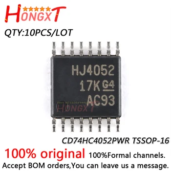 10PCS 100% NOVÉ CD74HC4052PWR TSSOP-16.Chipset
