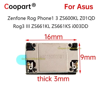 2-10ks Sluchátko sluchátko Reproduktor Pro Asus Zenfone Rog Phone1 3 ZS600KL Z01QD Rog3 III ZS661KL ZS661KS i003DD Sluchátka Přijímač