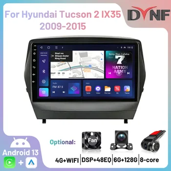 Autorádio Android 13 Carplay Multimediální Stereo Přehrávač Navigace GPS, Autoradio Hyundai ix35 1 2 Jablonec 2 LM 2009 2010-2015