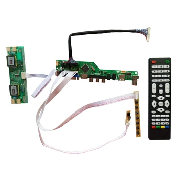 HDMI-kompatibilní USB, AV, VGA ATV PC LCD Controller Board pro 14.1 palcový 1280x800 LP141WX3 CCFL LVDS Monitor Kit
