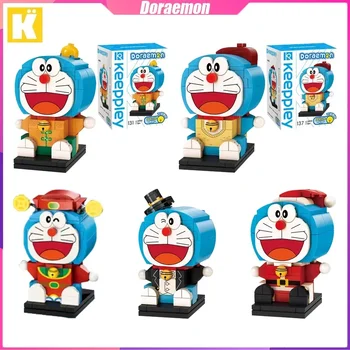 Keeppley Doraemon Stavební Bloky Panenka Série jsem Desktop Dekorace Puzzle Montáž Model Hračky, Dárky k Narozeninám pro Chlapce a Dívky
