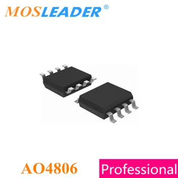 Mosleader AO4806 SOP8 100KS Dual N-Kanál 20V 9.4 Ochrana ESD Originální Vyrobeno v Číně Vysoce kvalitní