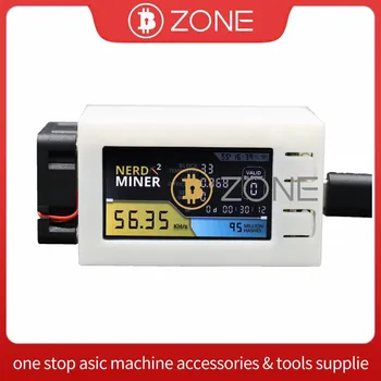 Nerdminer V2 Pro Mini BTC Mining Stroj S Ventilátorem Hashrate 56 KB/S Bitcoin Těžební Zařízení Nerd horník V2pro Připraveny skladem