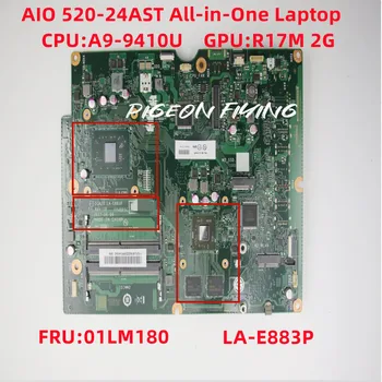 PRO Lenovo Ideacentre AIO 520-24AST Notebooku Desce PROCESORU: A9-9120U GPU: R17M 2G LA-E883P FRU 01LM180