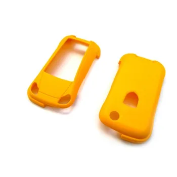 Roztomilý Klíč Případě Vzdálené Flip Klíč Případě Ochrany Matná Žlutá pro Porsche Cayenne